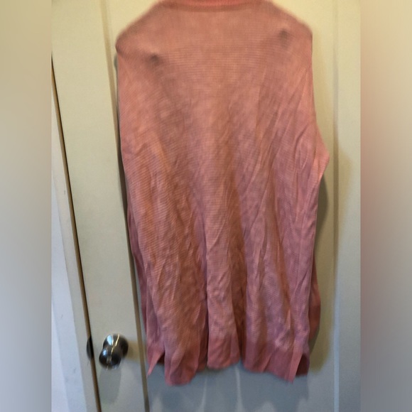 RED Gap Textured Longline Open-Front cardigan - Picture 6 of 7